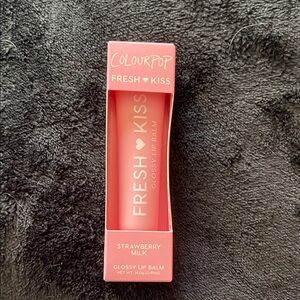 ColourPop Fresh Kiss Glossy Lip Balm — Strawberry Milk Pink